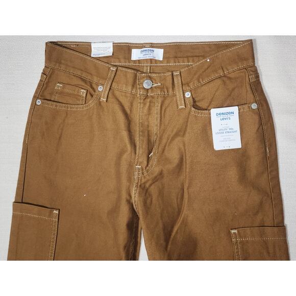 Levi's denizen 90's loose straight-women's W26'' L40'' - Picture 3 of 8